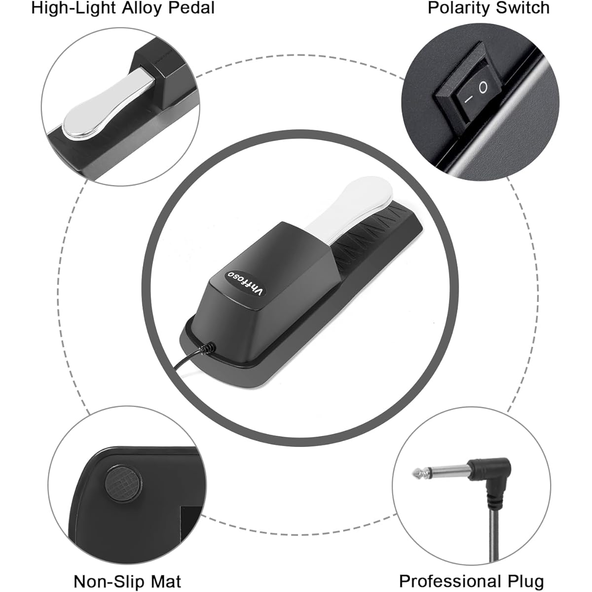 Vhffoso sustain pedal