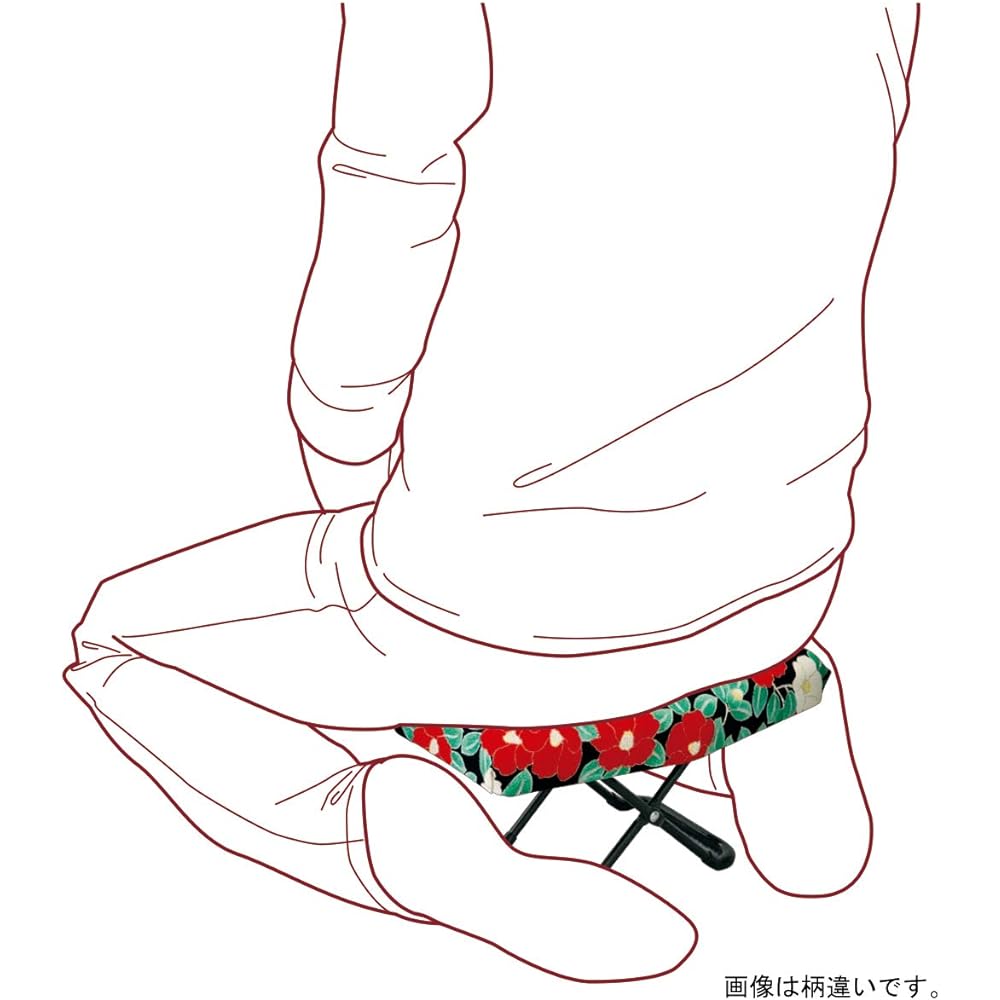 Seiza Chair Folding Mobile Rei Rei Loose Size Arabesque