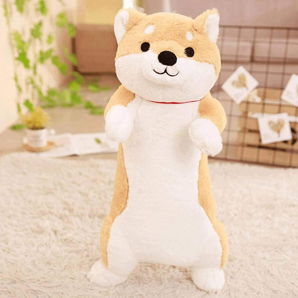 Body pillow stuffed toy dog Shiba Inu husky cute cute doll toy soothing stylish fluffy sleeping together soft cushion decoration interior gift 60/80/100cm