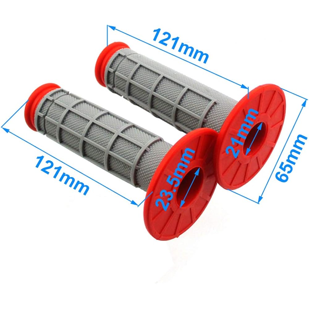 TC-Motor Red CNC Alloy Twist Throttle Cable Assembly Handle Grip XR CRF50 KLX Pit Dirt Trail Bike 50cc 70cc 90cc 110cc 125cc 140cc 150cc 160cc