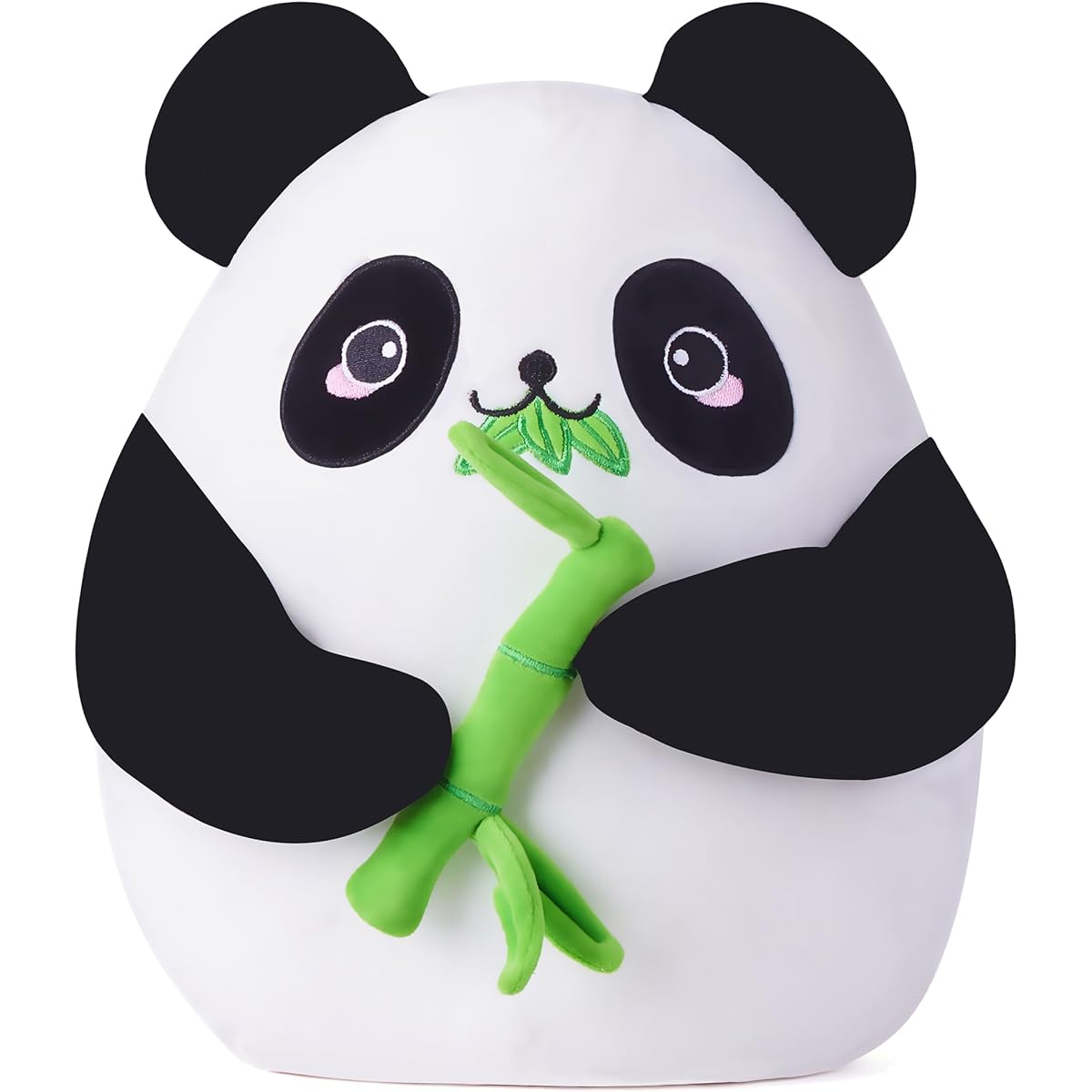 PLAYNICS Large Panda Stuffed Pillow Stuffed Animal Big Size Cute Soft 12 Inch Fat Kawaii Hug Stuffed Animal Gift for Kids (Panda)