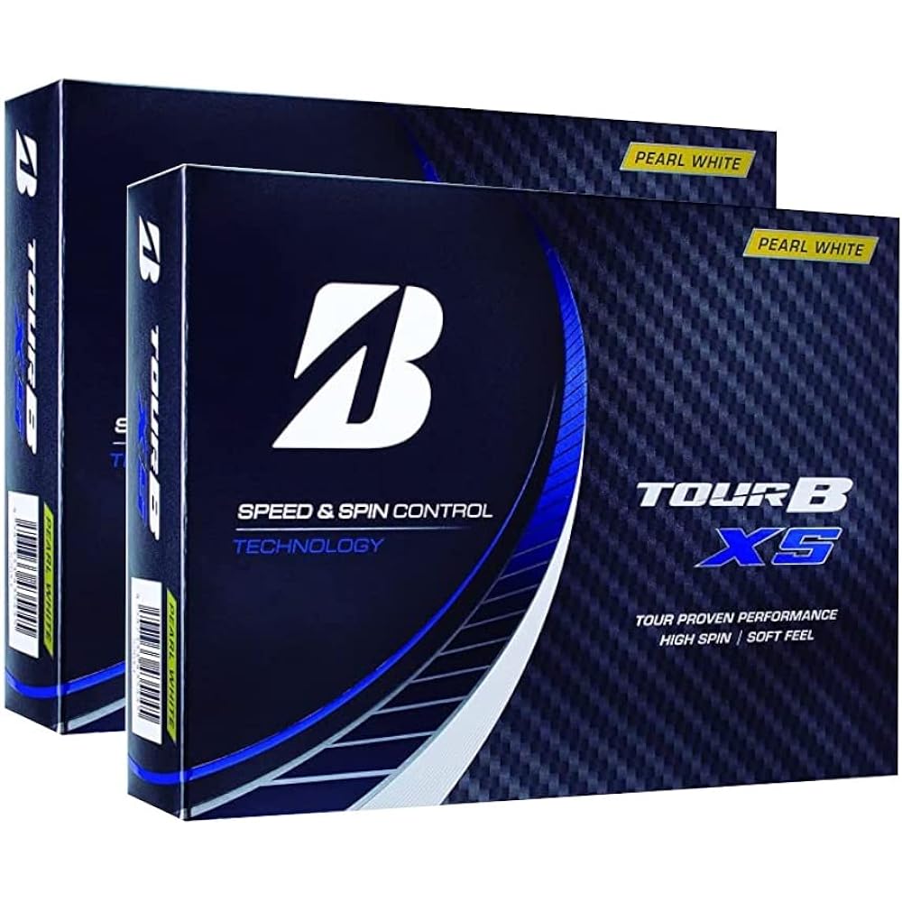 2 Dozen BRIDGESTONE Golf Balls TOUR Tour B XS 2022 Model 12 Balls