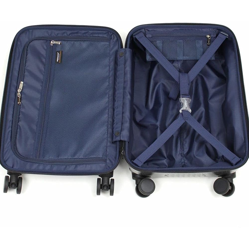 [Barmouth] Suitcase Inter City 60520 35L Silent casters with stopper Dial lock type