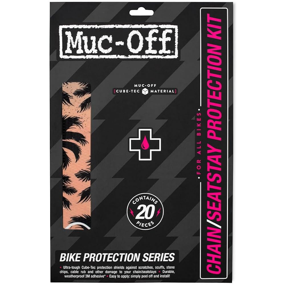 [Genuine Japanese Product] Muc-Off Bicycle Chainstay Protection Kit Day of Shield Protects the frame from flying stones and cable abrasion DAYOFSHRD