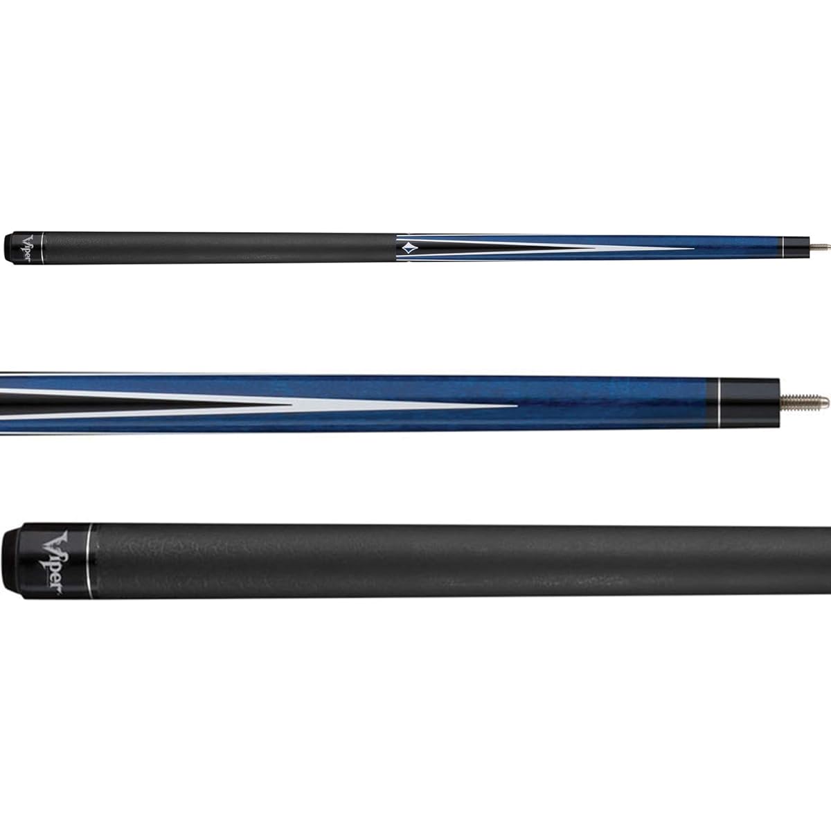 Viper 50-0911 Diamond Billiard Cues - Navy