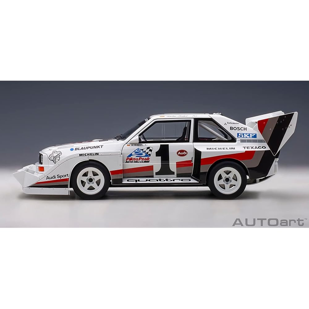 AUTOart 1/18 Audi Sport Quattro S1 1987#1 (Pikes Peak Winner/Walter Röhrl) Completed Product 88700