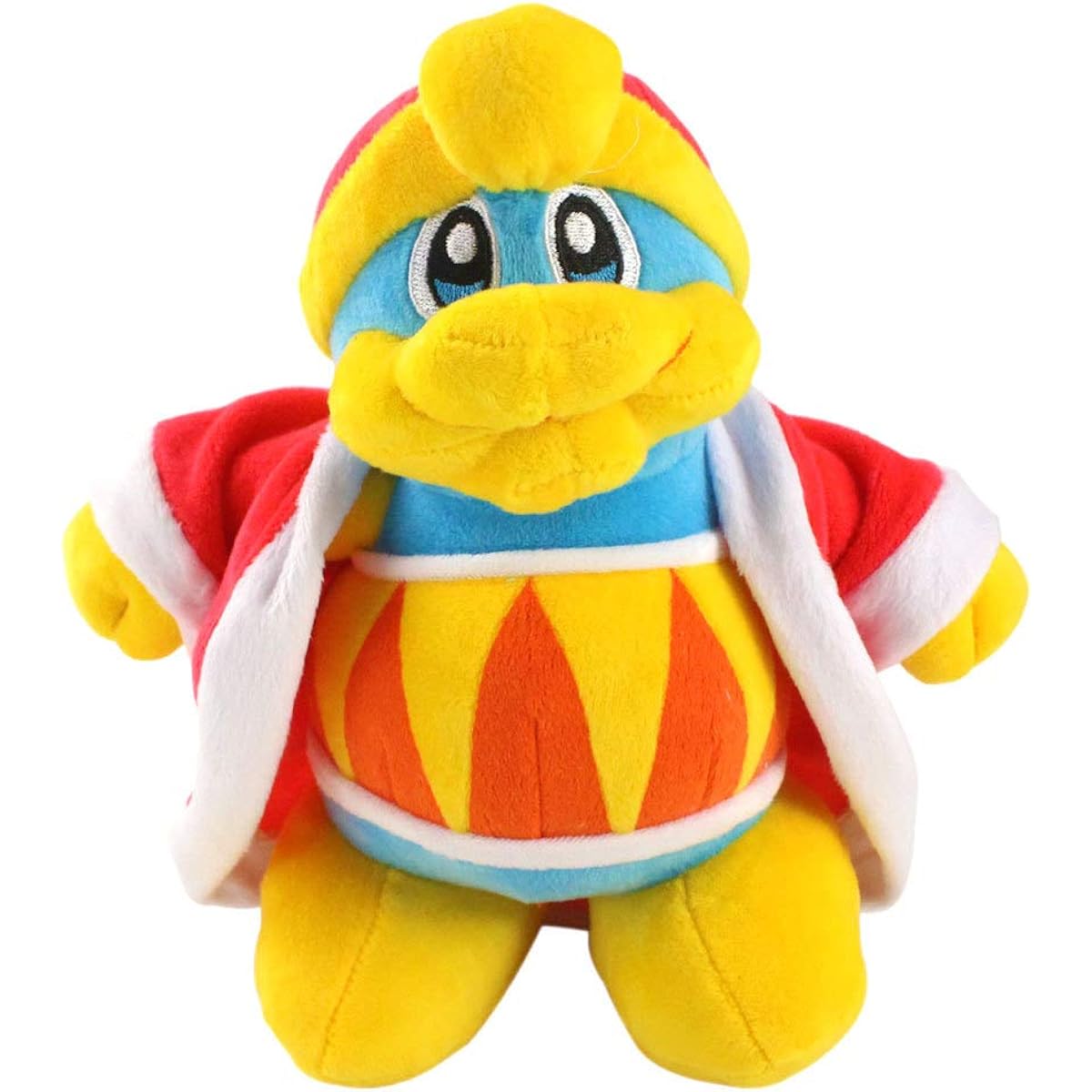 Vadkind Kirby Plush Toy 9.8 Inch King Dedede Plush Toy Gift for Game Fans Cute Stuffed Doll for Kids and Adults
