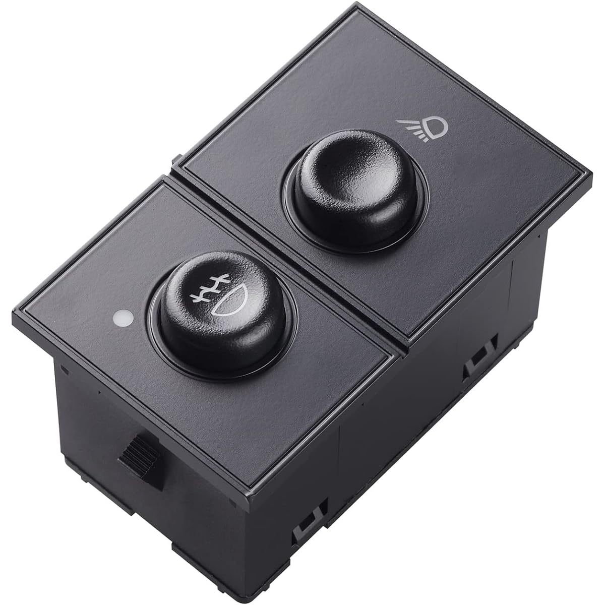 SOAESCN Fog Light Switch for 2003-2007 Chevrolet Avalanche Silverado 1500 2500 3500 Tahoe GMC Sierra 1500 2500 3500 2003-2006 Cadillac Escalade ESV EXT Fog Cargo Lamp Switch - 15076588 15143 597