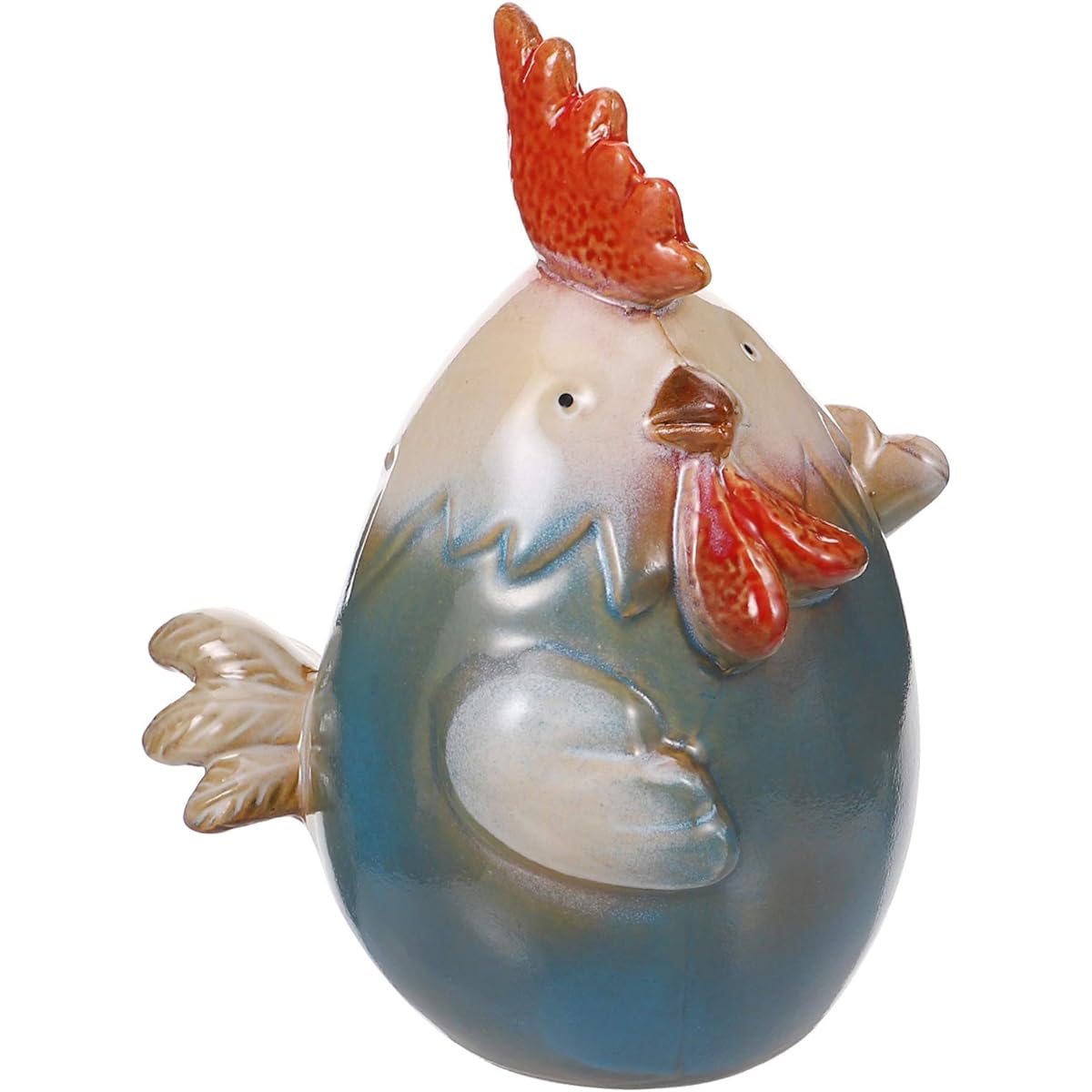 EXCEART Piggy Bank Chicken Shaped Piggy Bank Ceramic Chick Money Box Decor Modern Sculpture Creative Animal Piggy Bank Gift for Kids Farmhouse Thanksgiving Fall Party Decoration
