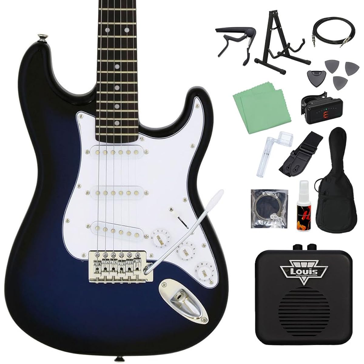LEGEND LST-MINI BBS Electric Guitar Beginner 14-piece Set [With Mini Amplifier] Legend