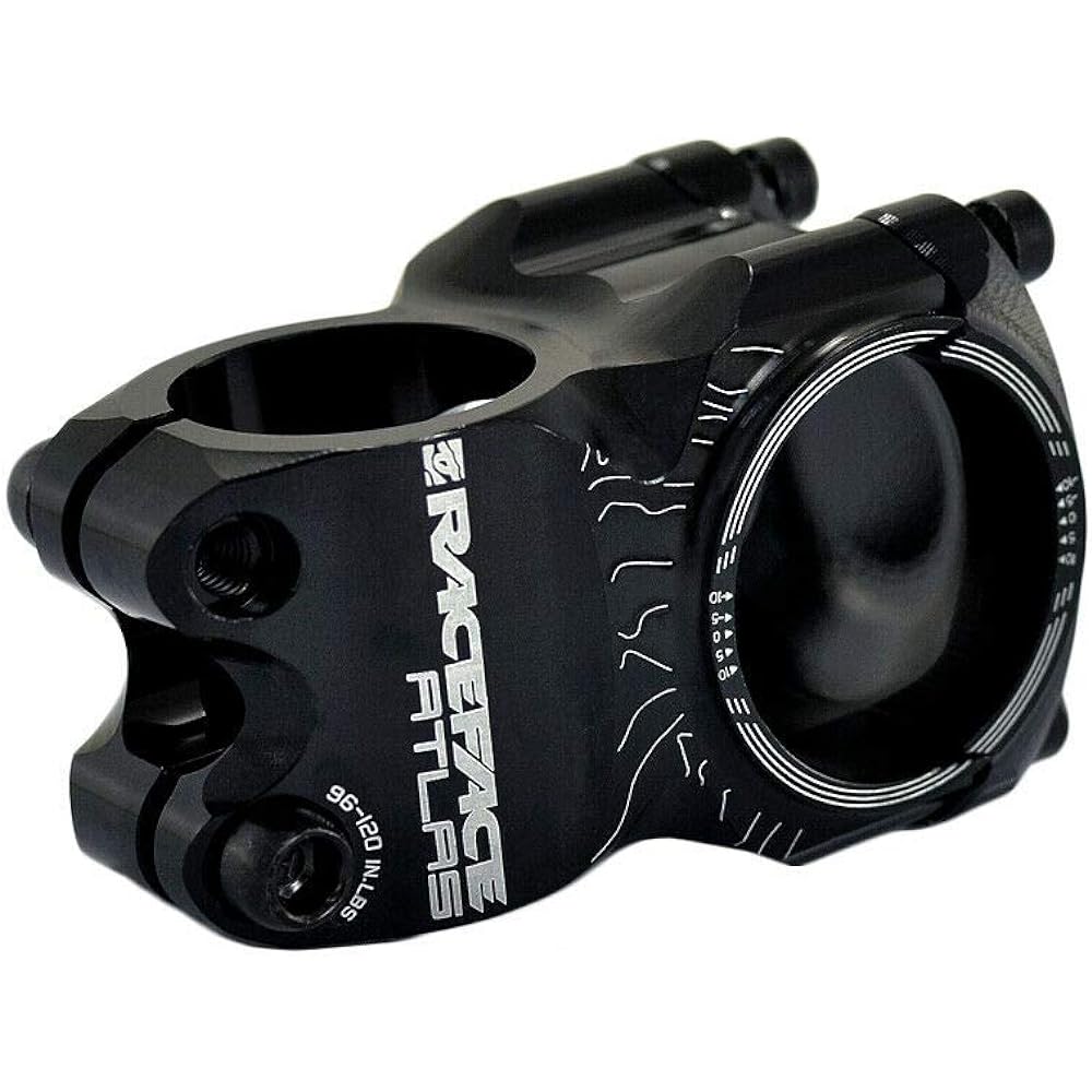 RaceFace Atlas 35 MTB Downhill Bike Bicycle Stem 35x35mm 0 degree Black, RF1987