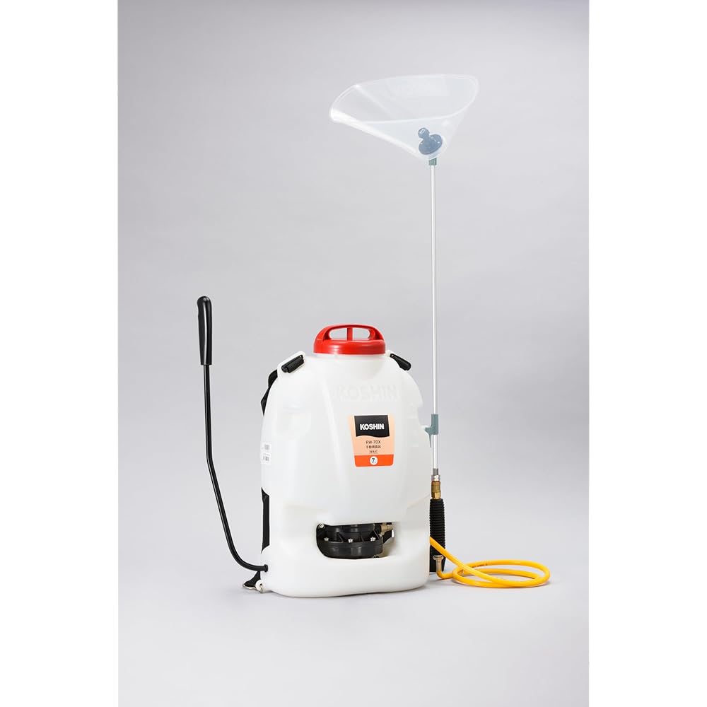 KOSHIN Knapsack Manual Sprayer Manpower Sprayer RW-7DX Weeding Disinfection 7L