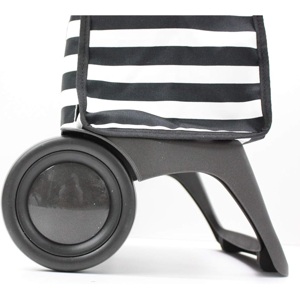 ROLSER Folding Shopping Cart MIK Tweed Gray 35x30x82.5 [Parallel Import]