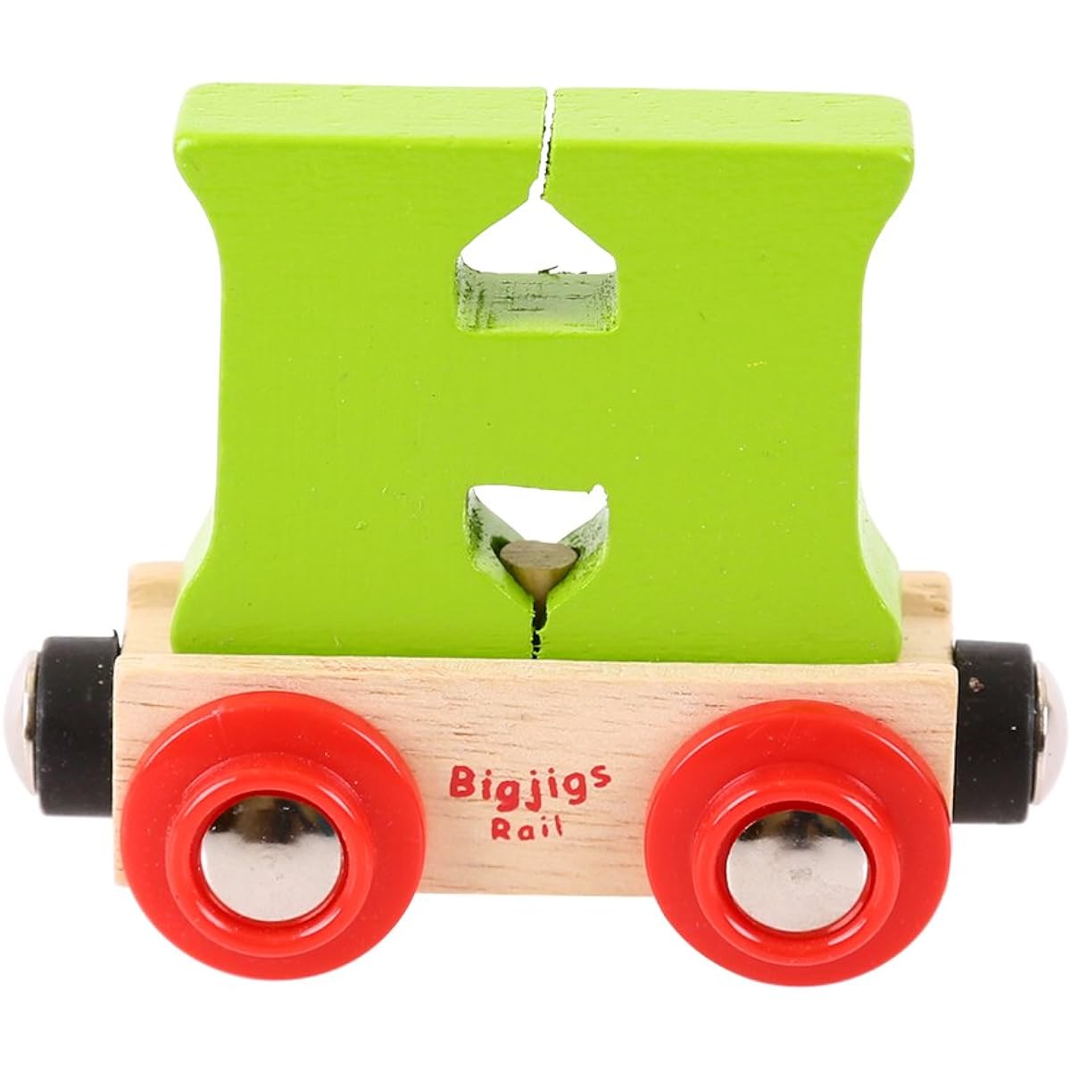 (Letter H, Colors Vary) - Bigjigs Rail Rail Name Letter H (Colours Vary)