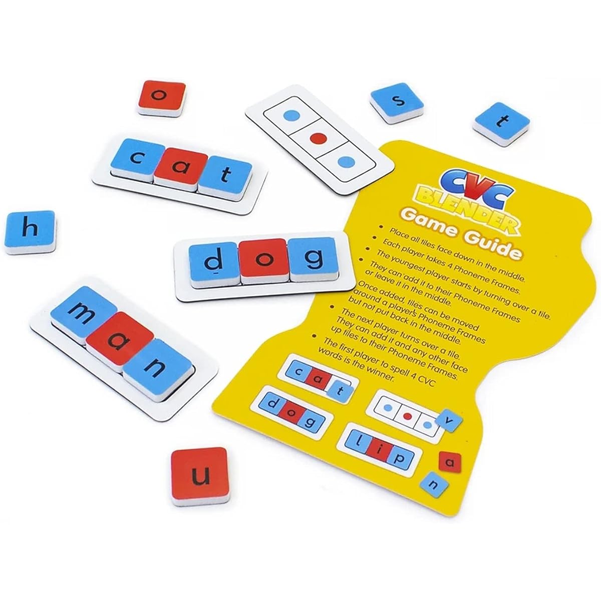 Junior Learning JL653 Games CVC Blender Magnetic Resources Multicolor