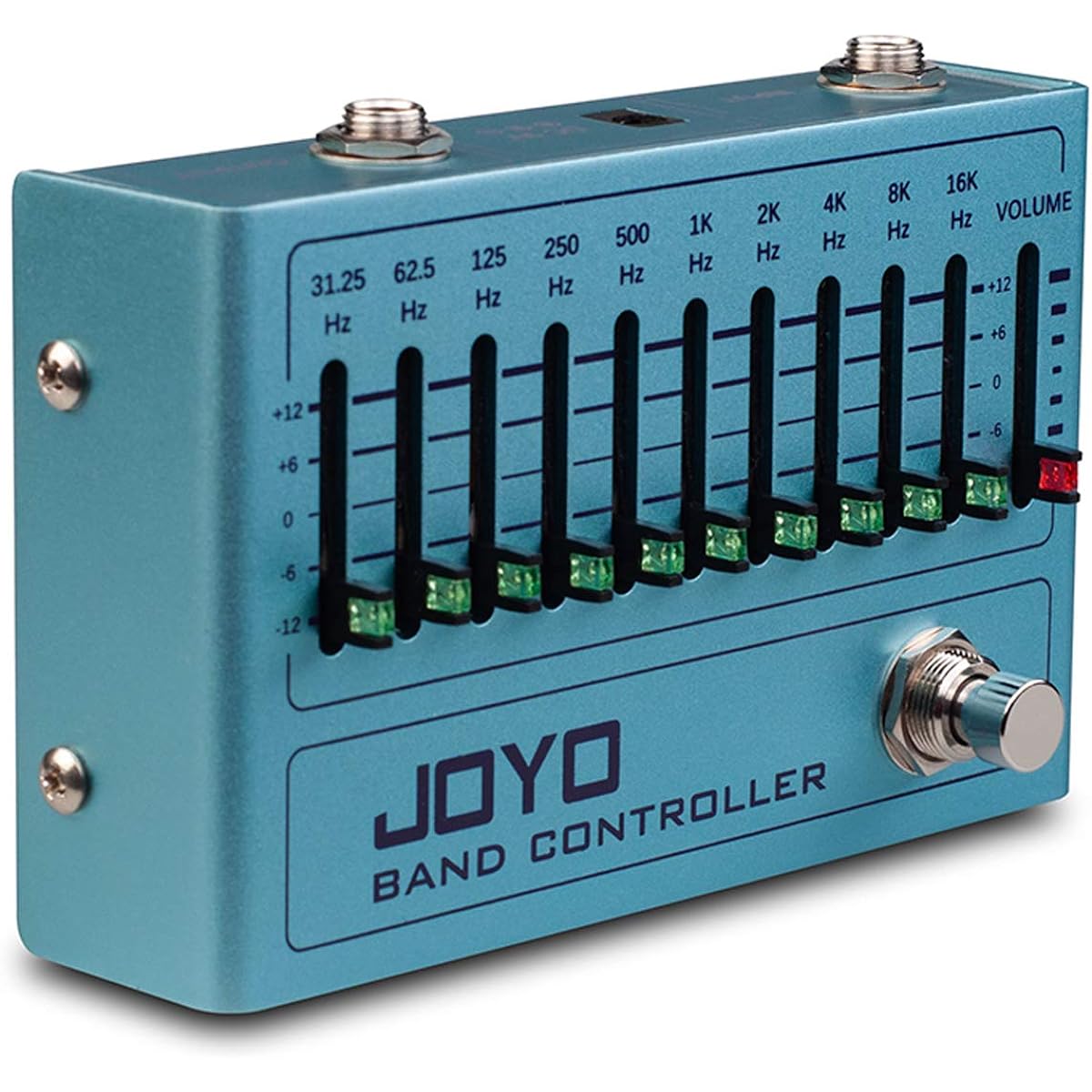 [Domestic genuine product] JOYO Effector R-12 10 band equalizer for electric guitar and electric bass