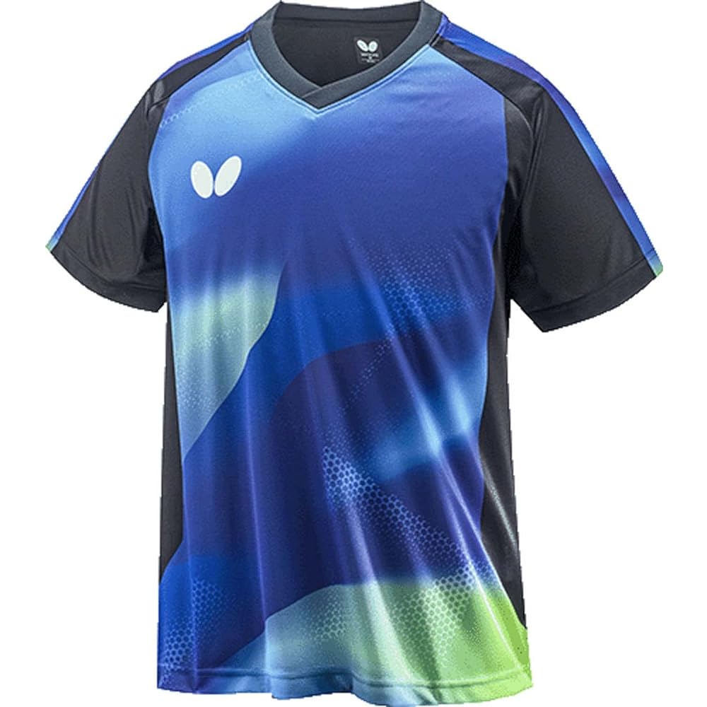 [Butterfly] Table Tennis Game Shirt Gresley Shirt J.T.T.A (Japan Table Tennis Association) Officially Certified Unisex Fresh Orange (053) M