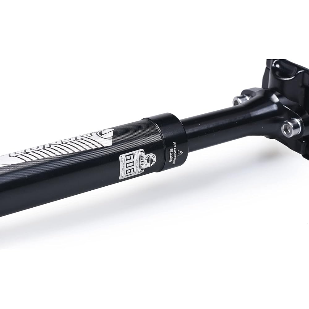 400mm Bicycle Seatpost φ27.2 28.6 30.9 31.6mm Suspension Seatpost Shock Absorption High Rigidity AL6061 Aluminum Alloy Suitable for Mountain Bike Road Bike