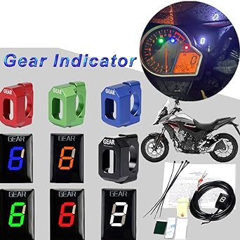 Speed Display Meter Motorcycle Gear Indicator Speed Display Meter for Honda CBR650 CB500X CB400SF CB650F CB1300 CBR600RR CB1000R Cb650r VFR800