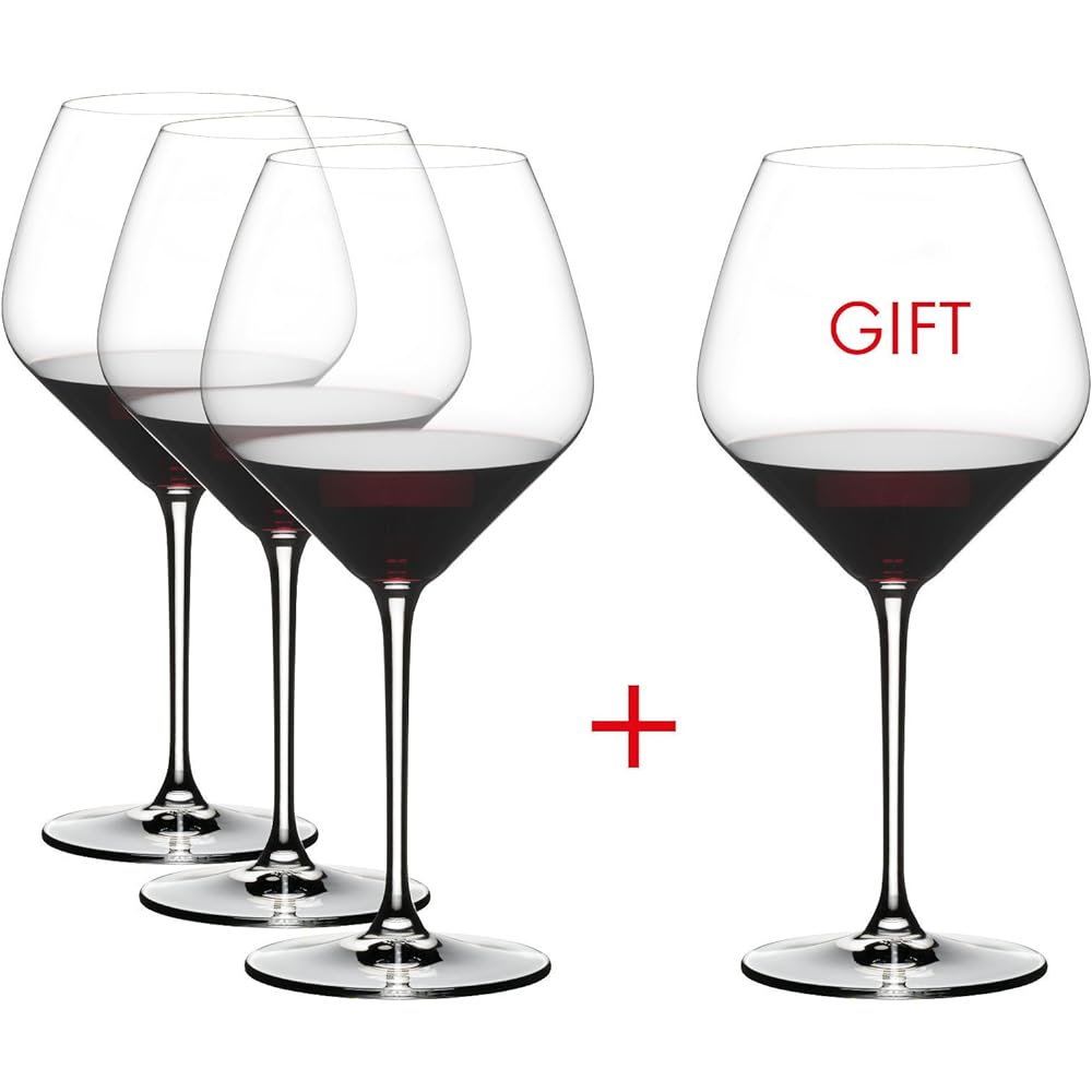 Riedel [Genuine] Red Wine Glass Set of 4 Extreme Pinot Noir 770ml 4411/07