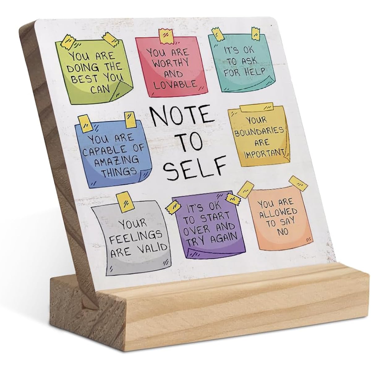 146-XQ-WSP-Inspirational Wooden Stand Plaque