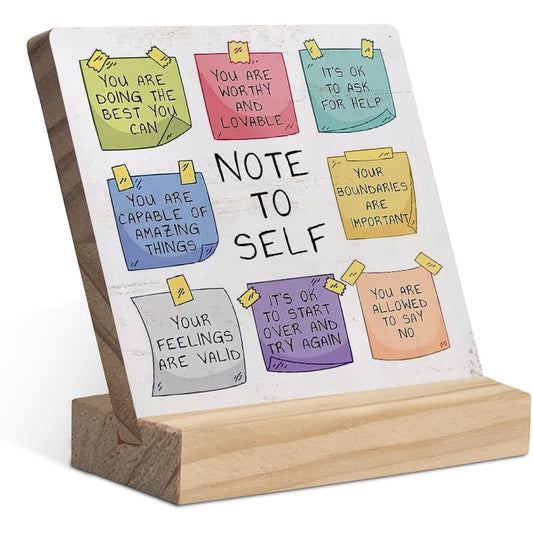 146-XQ-WSP-Inspirational Wooden Stand Plaque