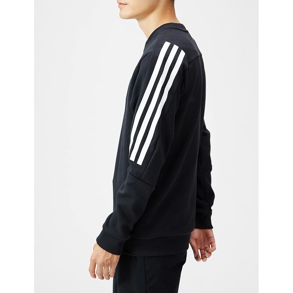 [Adidas] Future Icon 3 Stripes Sweatshirt QU147 Men's