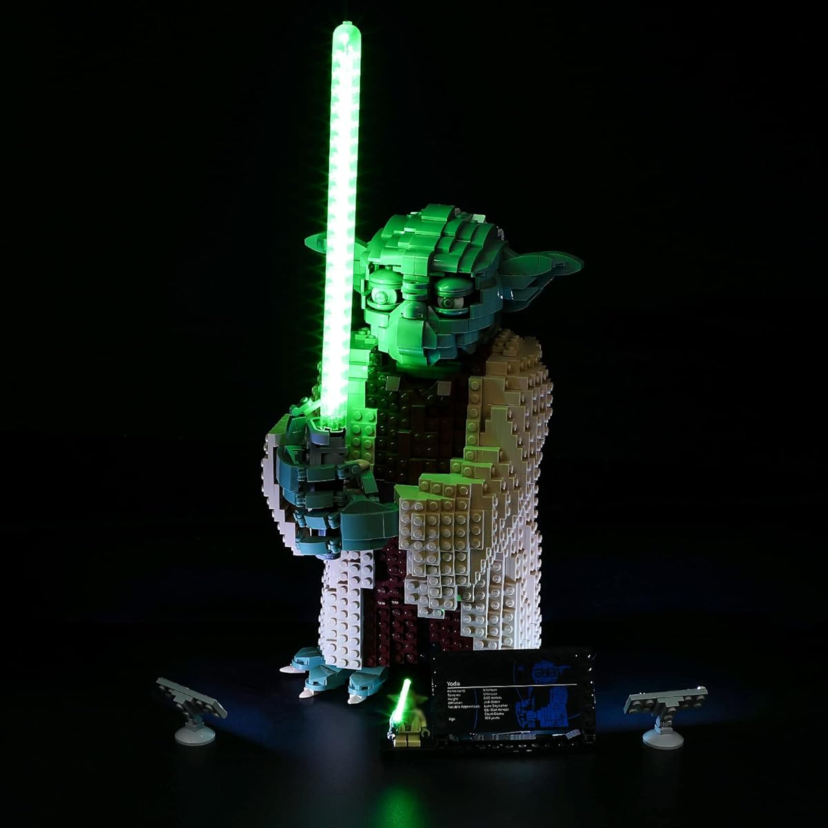 BRIKSMAX LED Light Kit for Yoda - Compatible with Lego 75255 (LEGO Set Not Included)
