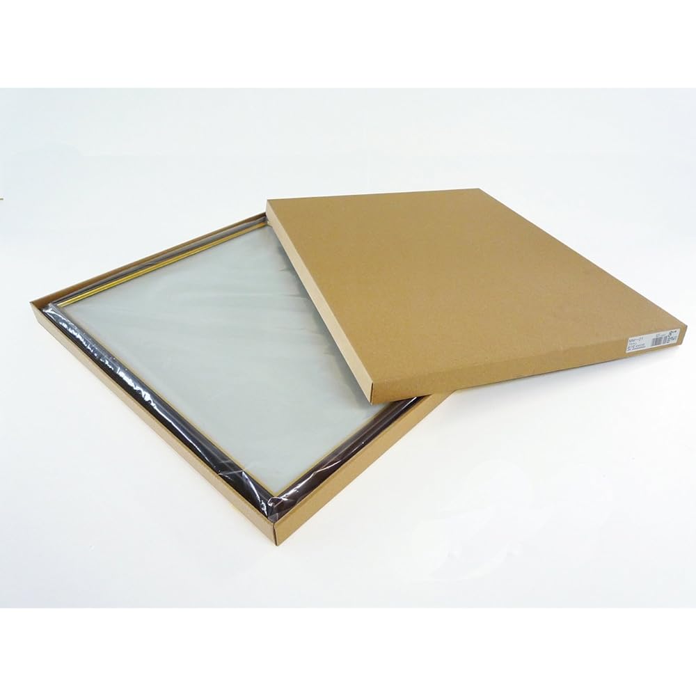 Daisen Picture Frame Drawing Frame MM-01 Four Cut Brown D971A3870
