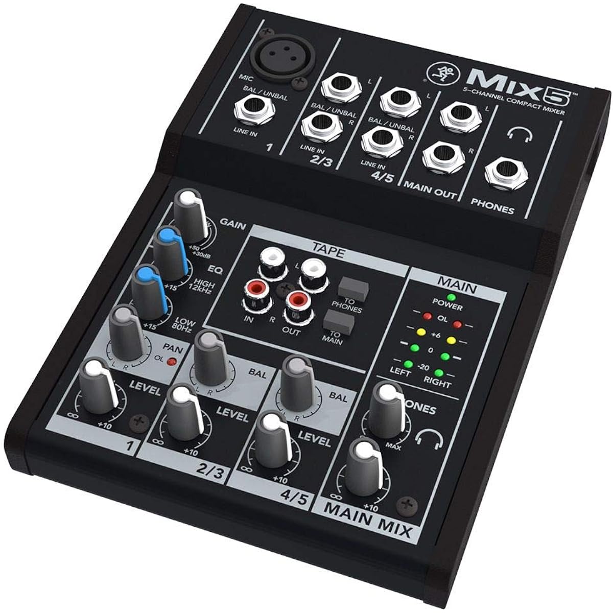 MACKIE Analog Mixer MIX5 Analog Mixer Compact