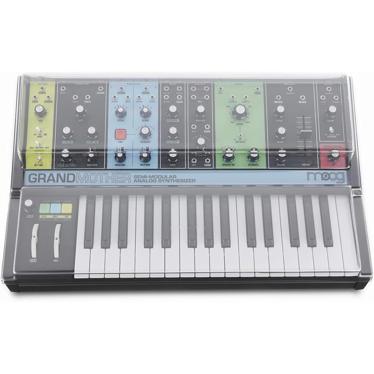 Decksaver DECKSAVER (Deck Saver) Moog Grandmother Compatible Shockproof Cover DS-PC-GRANDMOTHER