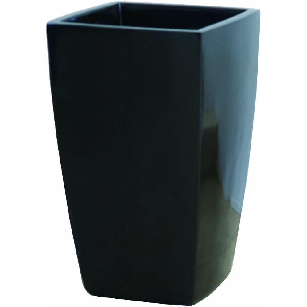 Daiwa Plastic Pot Cover & Pot Urban Pot AL Type Bottom Perforated 320 x 320 x H500 AL-32 Metallic Gray