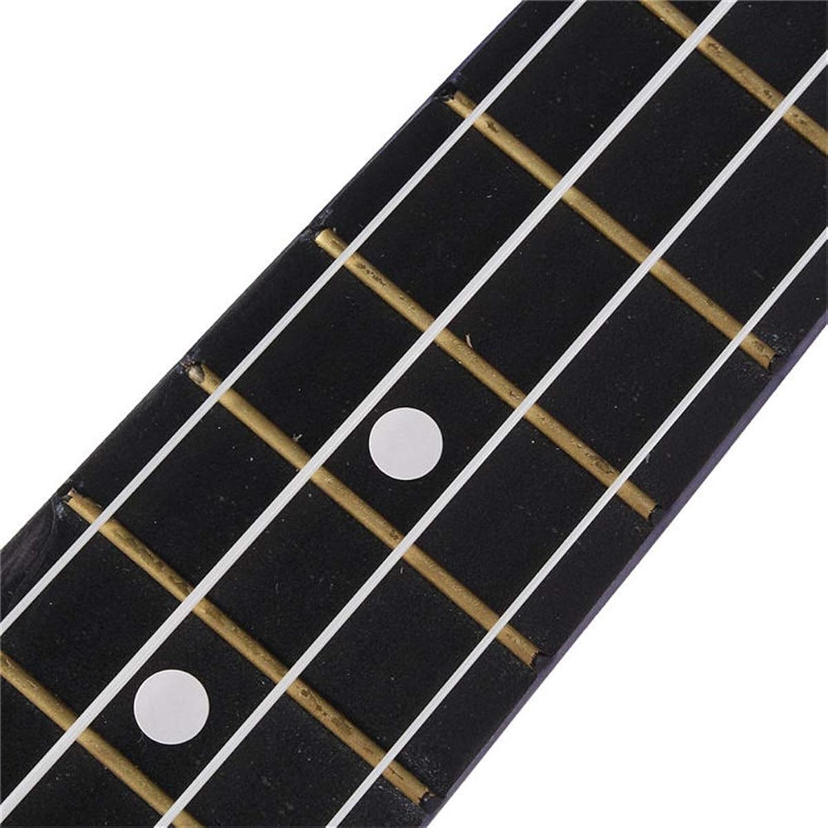 Classical Guitar Gigabit Guitar Tuner Small Pink Small Treble Guitar 21 Inch Economic UKE Ukulele Musical Instrument with String Bag Easy to Learn and Play (Color: Pink, Size: 53 x 17 x 5cm)