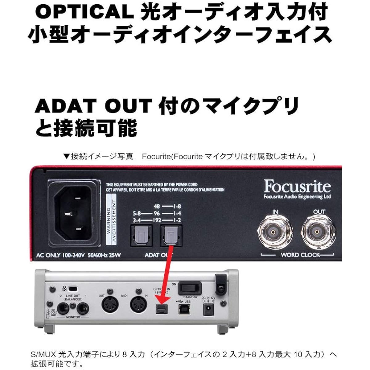 AT2020 set ■TASCAM USB audio interface Series 102i + Audio-Technica AT2020 condenser microphone set