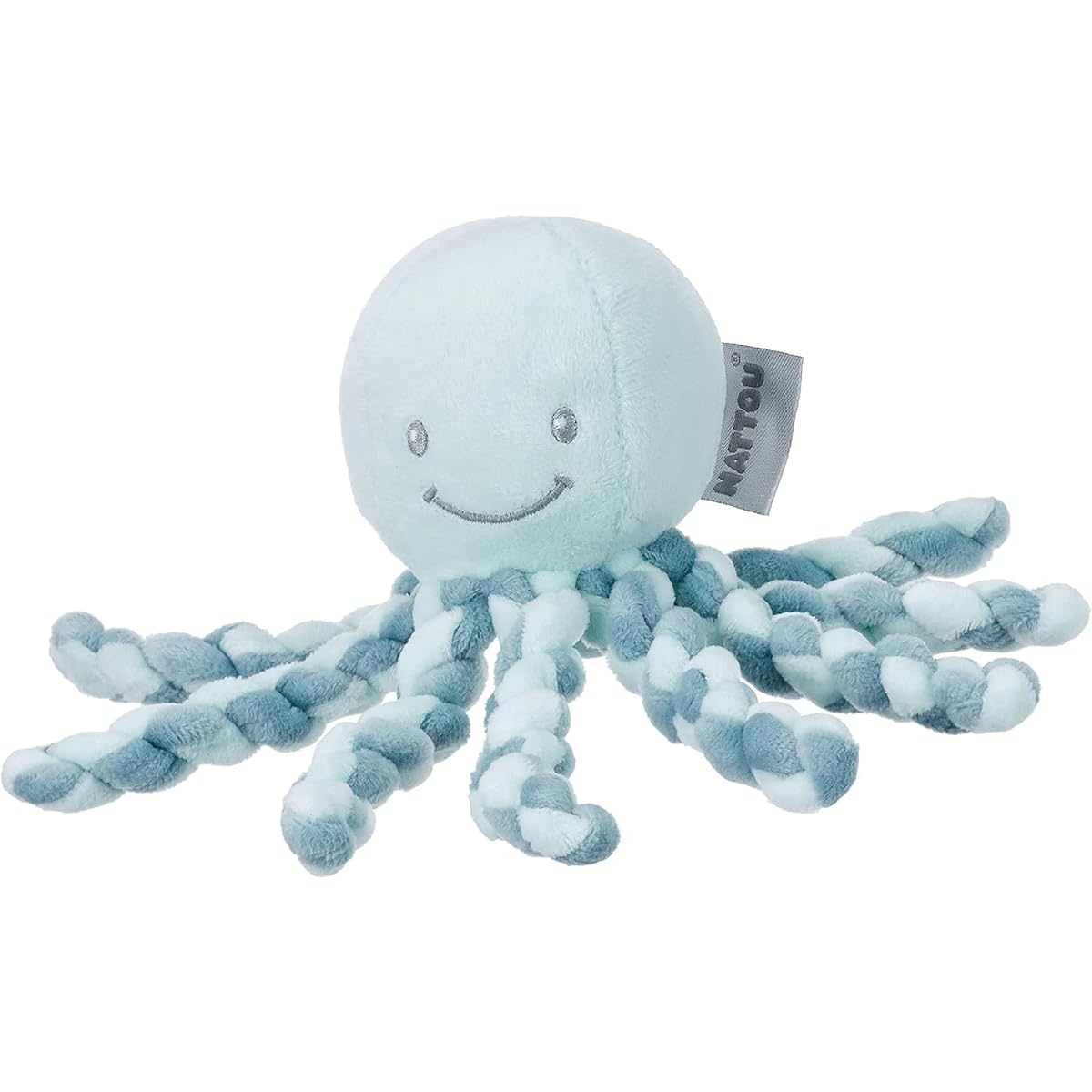 ou Lapidou Piu Piu Baby Stuffed Animal Octopus Animal Toy Newborn Infant Premature Baby Soft Body Pillow Washable Cute Soft Feeling Baby Shower Gift Present Boy Girl Official Japanese Product Certified by the Ministry of Health, Labor and Welfare (Green)