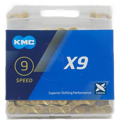 KMC X9 Chain 9S/9 Speed/9 Speed 114Links (EPT(ANTI-RUST)) [Parallel Import]