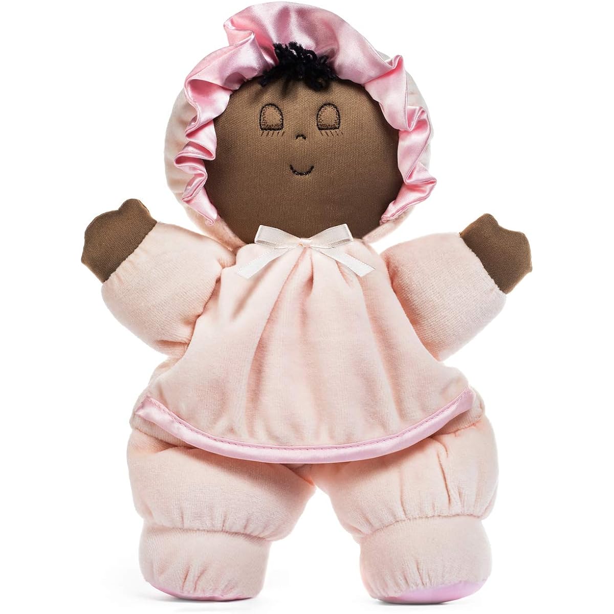 So Soft My First Baby Doll Dark Skin and Black Hair