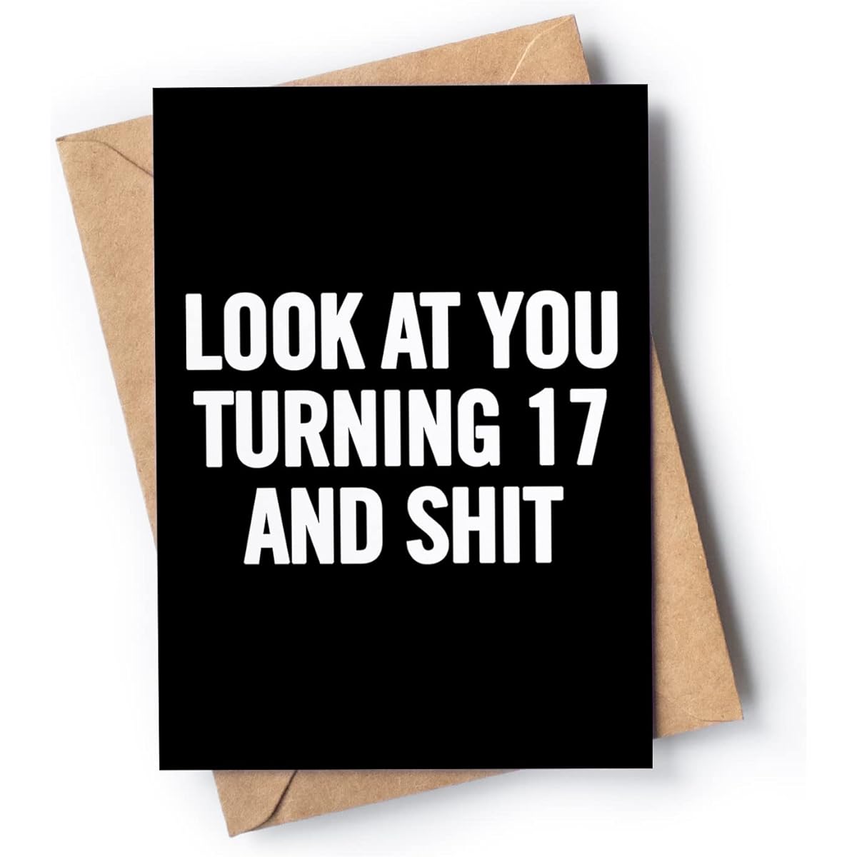 funny 17th birthday cards - 17th birthday cards for boys and girls - joke 17 year cards for sons and daughters - 17th birthday cards for nieces and nephews - 17th birthday cards for grandsons or granddaughters