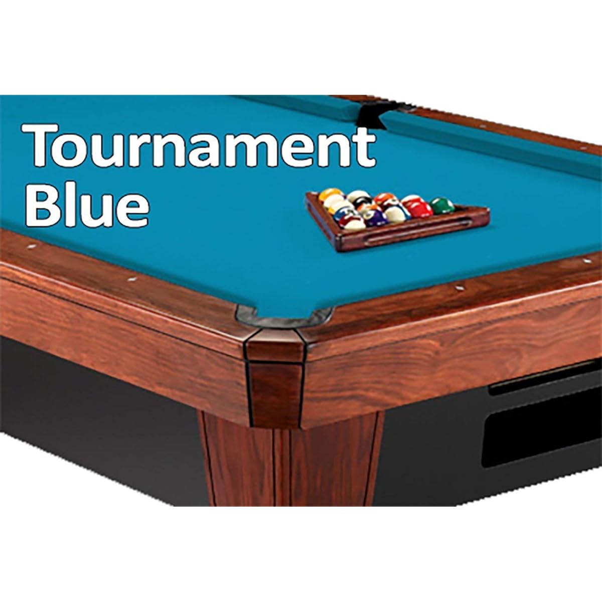 Simonis Tournament Blue Billiard Cloth - 8' Cut