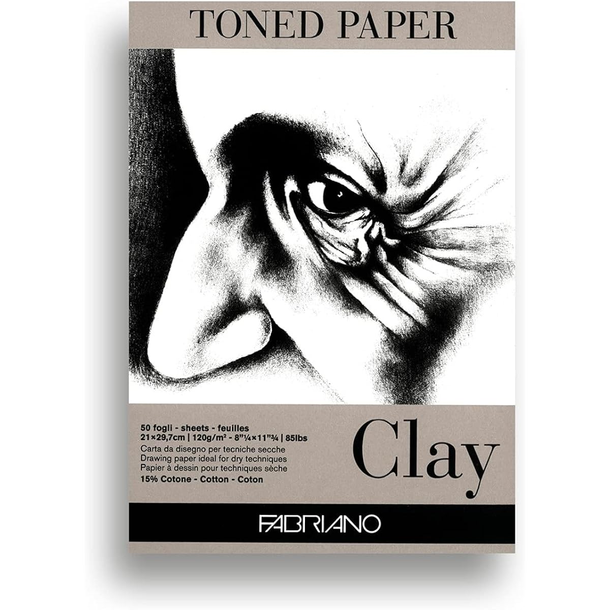 Fabriano Clay Look Paper Pad 8" 1/4" x 11" 3/4"