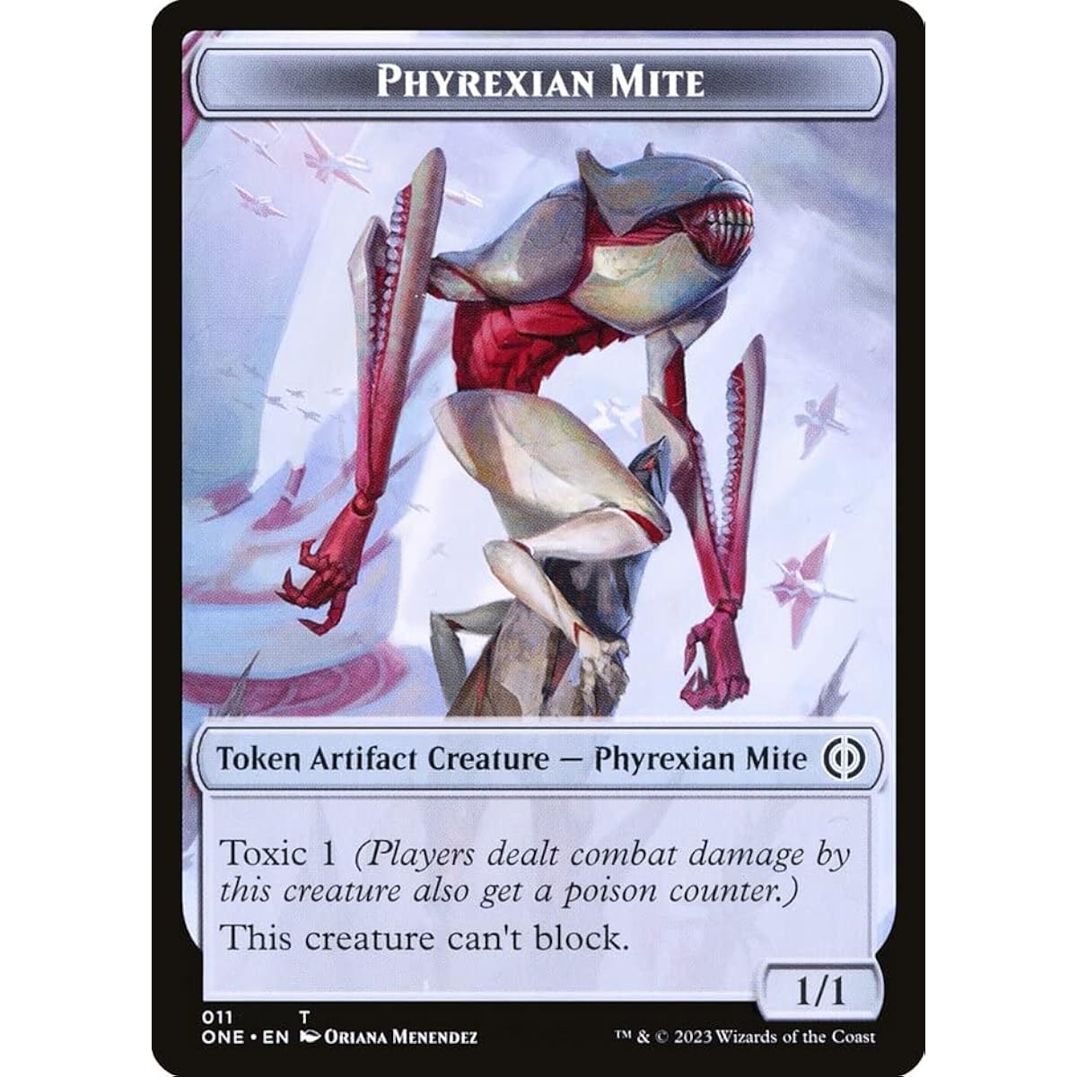 Magic: The Gathering - Phyllexian Mite Token (011) - Phyllexia: All is One.