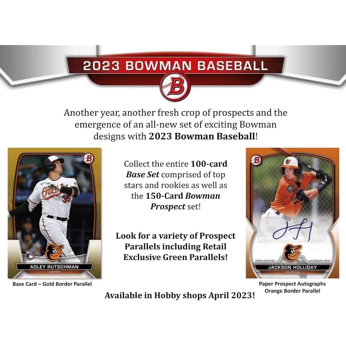 2023 Bowman Baseball 6 Pack Blaster Box, 12 Balls per Pack [Parallel Import]