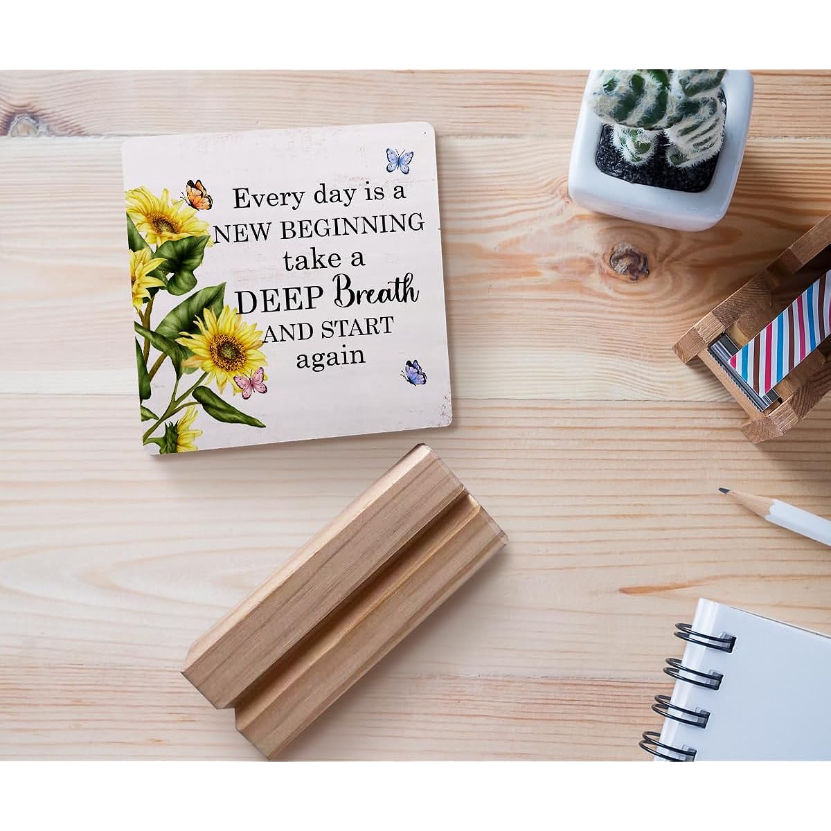 158-XQ-WSP-Inspirational Wooden Stand Plaque