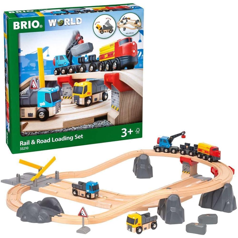 BRIO Rail & Road Quarry Set 33210