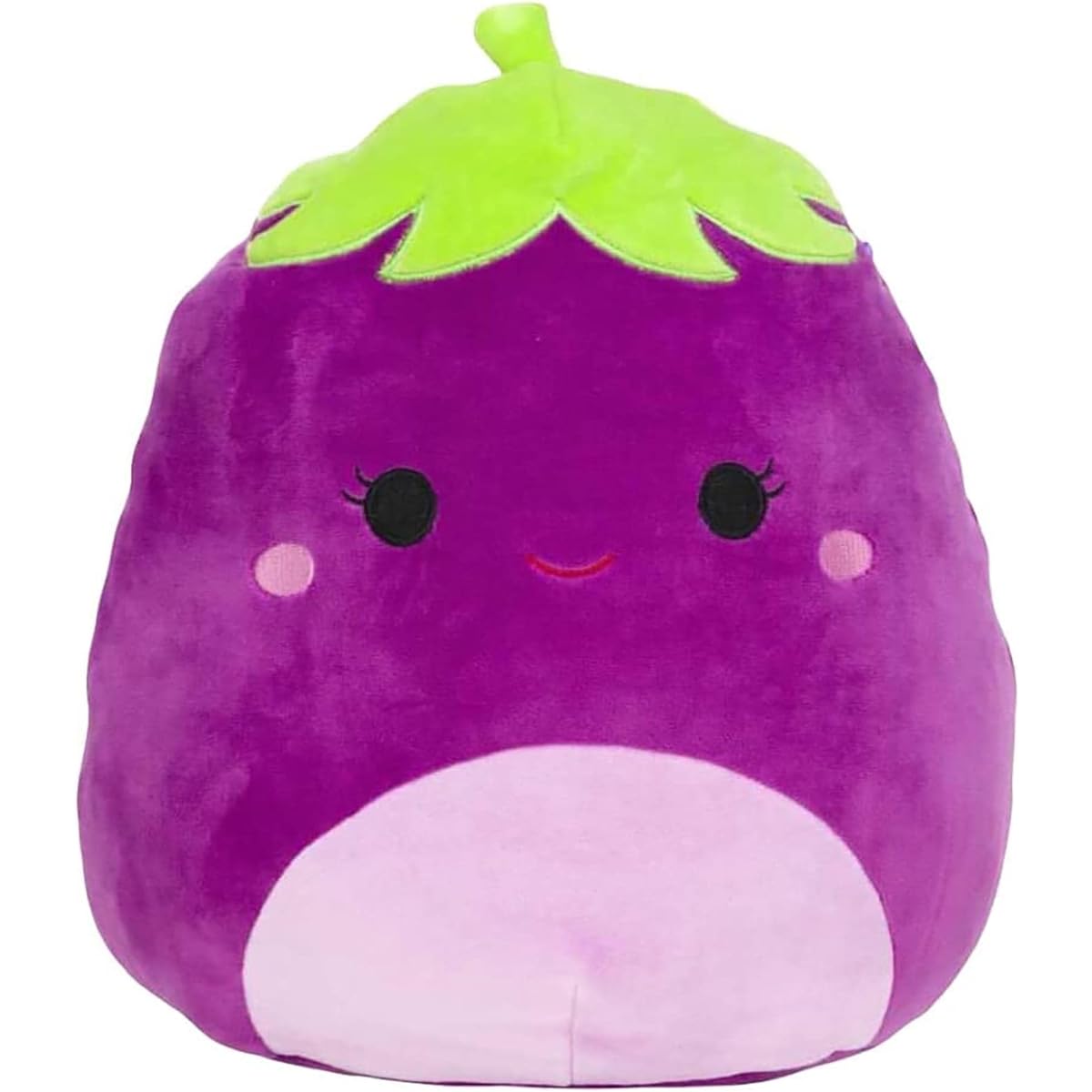 Squishmallow Official Kellytoy Plush Fluffy Soft 8" Fruit and Vegetable Squad - Glenna Eggplant