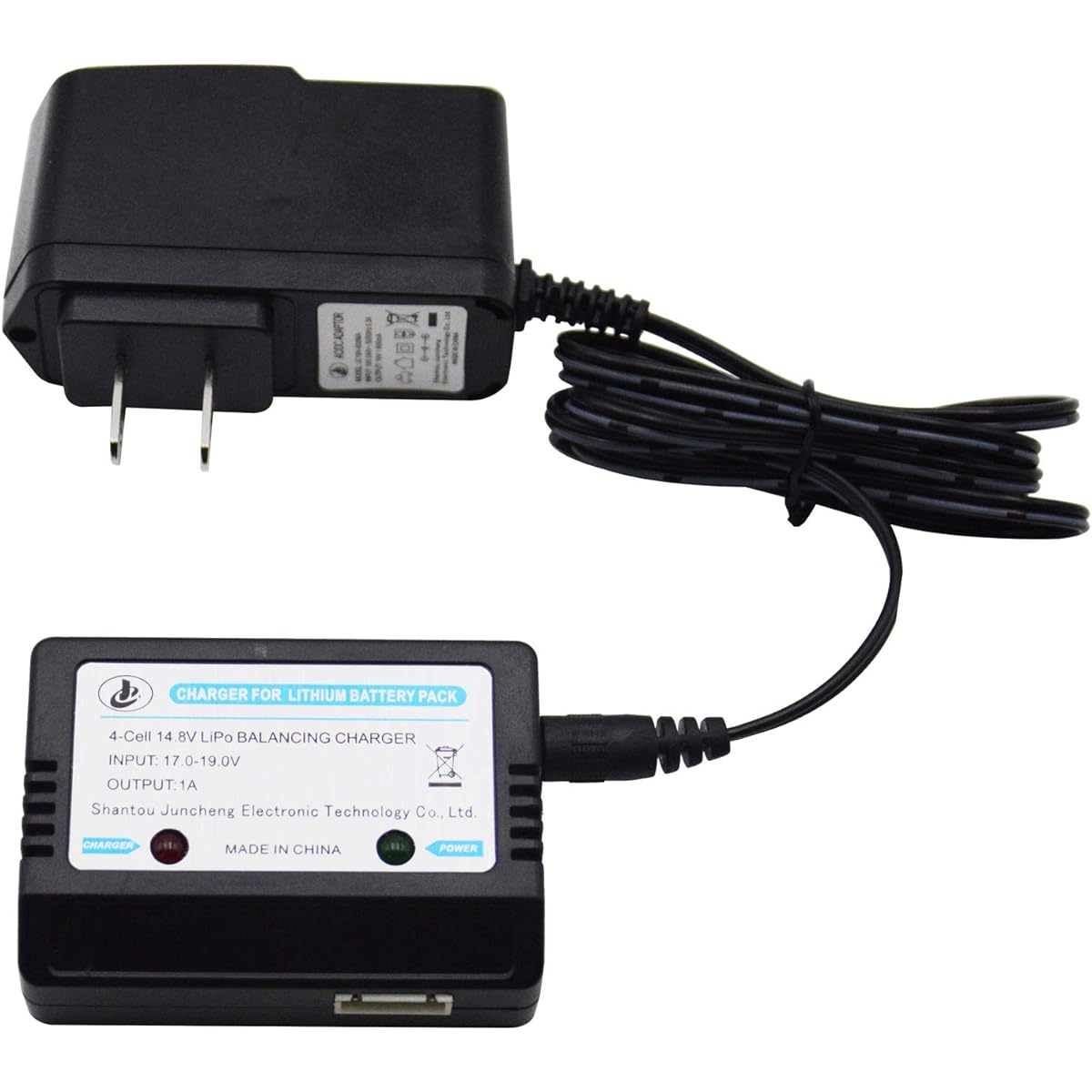 Blomiky 14.8V 4S 4 Cell Lipo Battery Charger Box and 19V Charger for 14.8V 4S Lipo Battery 19V Charger