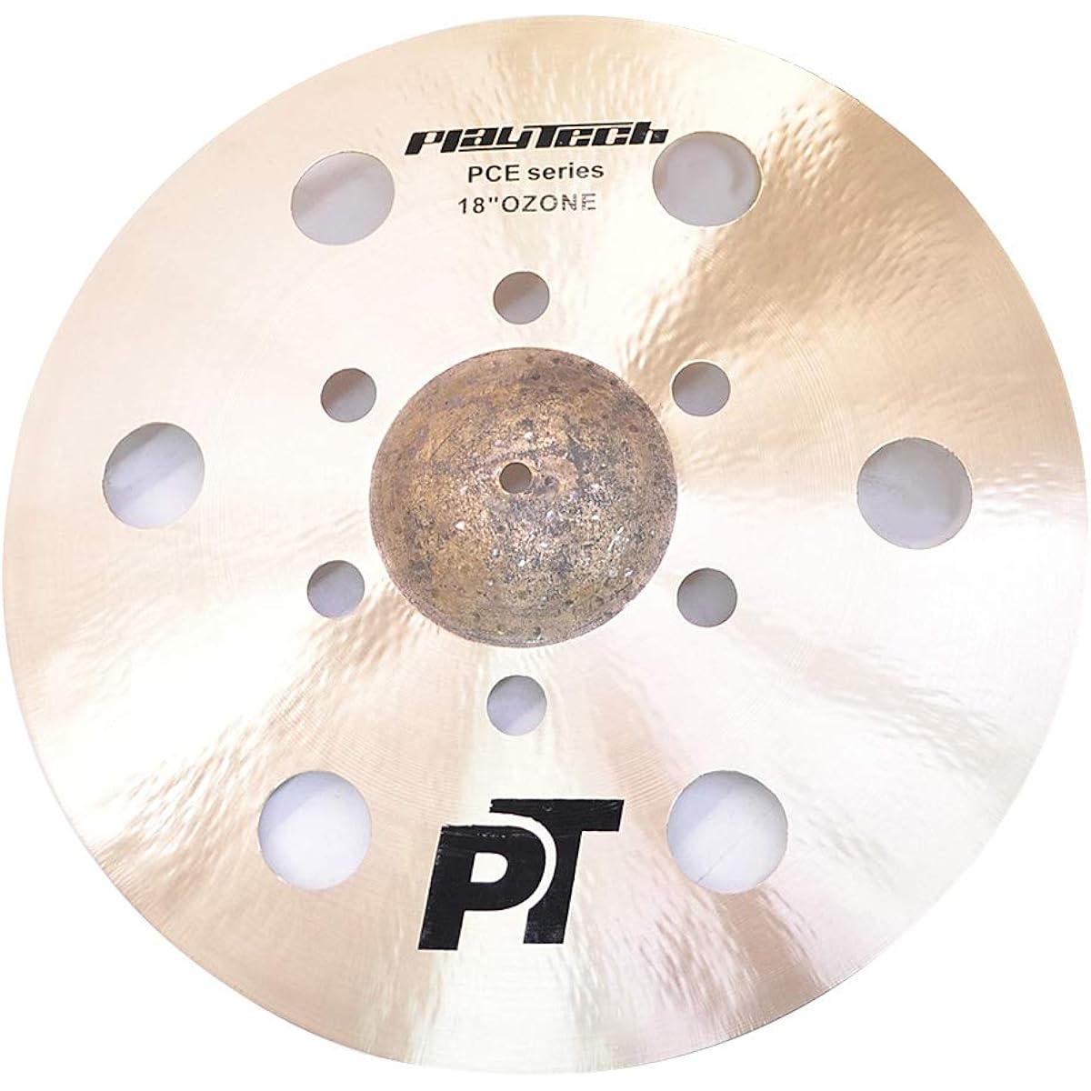 PLAYTECH Cymbal PCE18CR12 Crash 12hole 18"