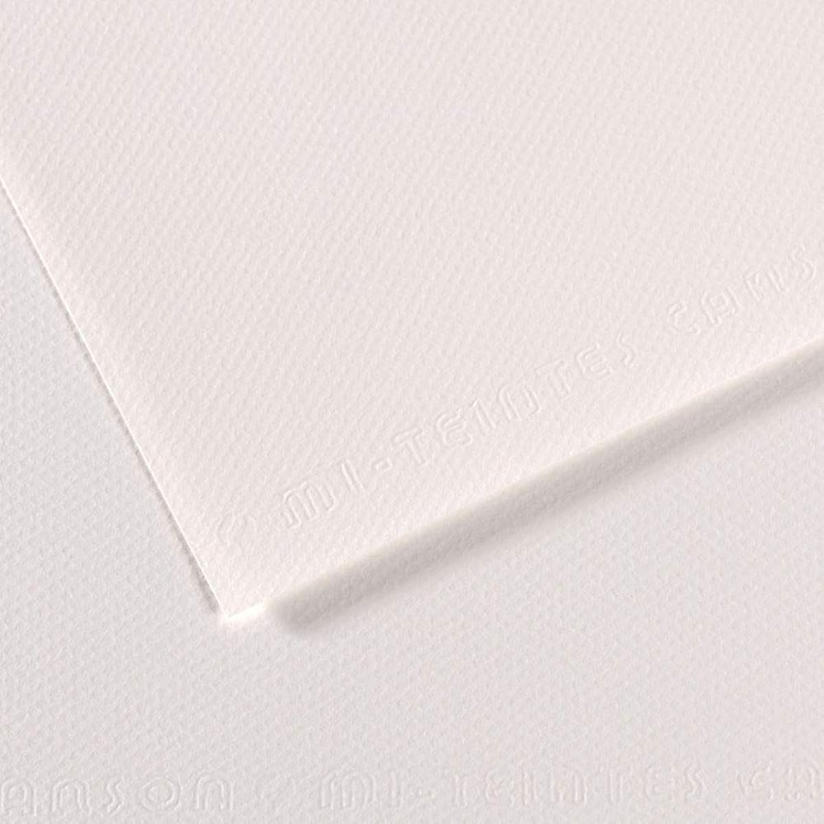 CANSON MI-TEINTES® Honeycomb Paper 25 sheets A4 160g/m² Cloud White 336