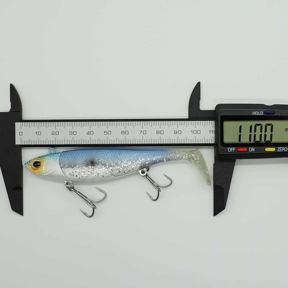 EWE Twister Fish Top Grade BKK Hook Equipped with 15g 25g Jig Head Integrated VJ Vibration Shad