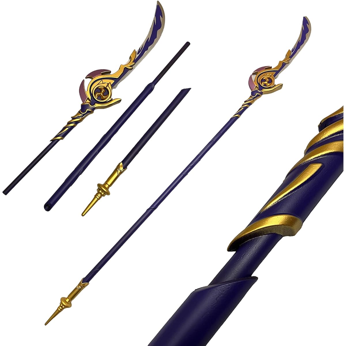 LALAPORT Fantasy Genshin Impact Bubble Sword Costume Cosplay Halloween Christmas Gift Collection